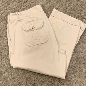 Tommy Hilfiger Khaki Capri Pants 18